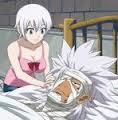 puiul 3 a murit pt ca a dat peste el natsu si gray cand se luptau  :dinti: 
scuze nu m-am putut